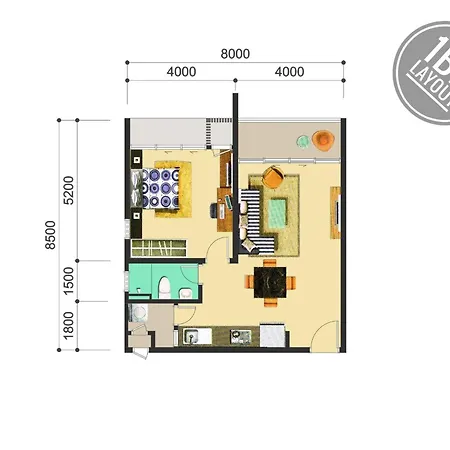 Jzstay - Atlantis Residences Melaka - 1Br & 2Br Luaran gambar