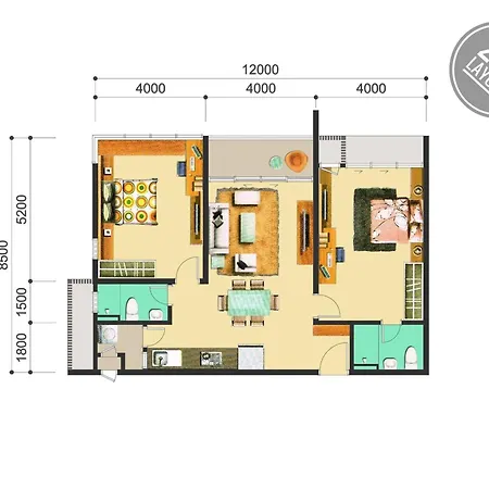 Jzstay - Atlantis Residences Melaka - 1Br & 2Br Luaran gambar