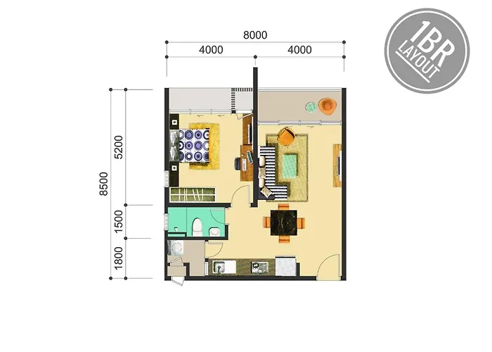 Jzstay - Atlantis Residences Melaka - 1Br & 2Br