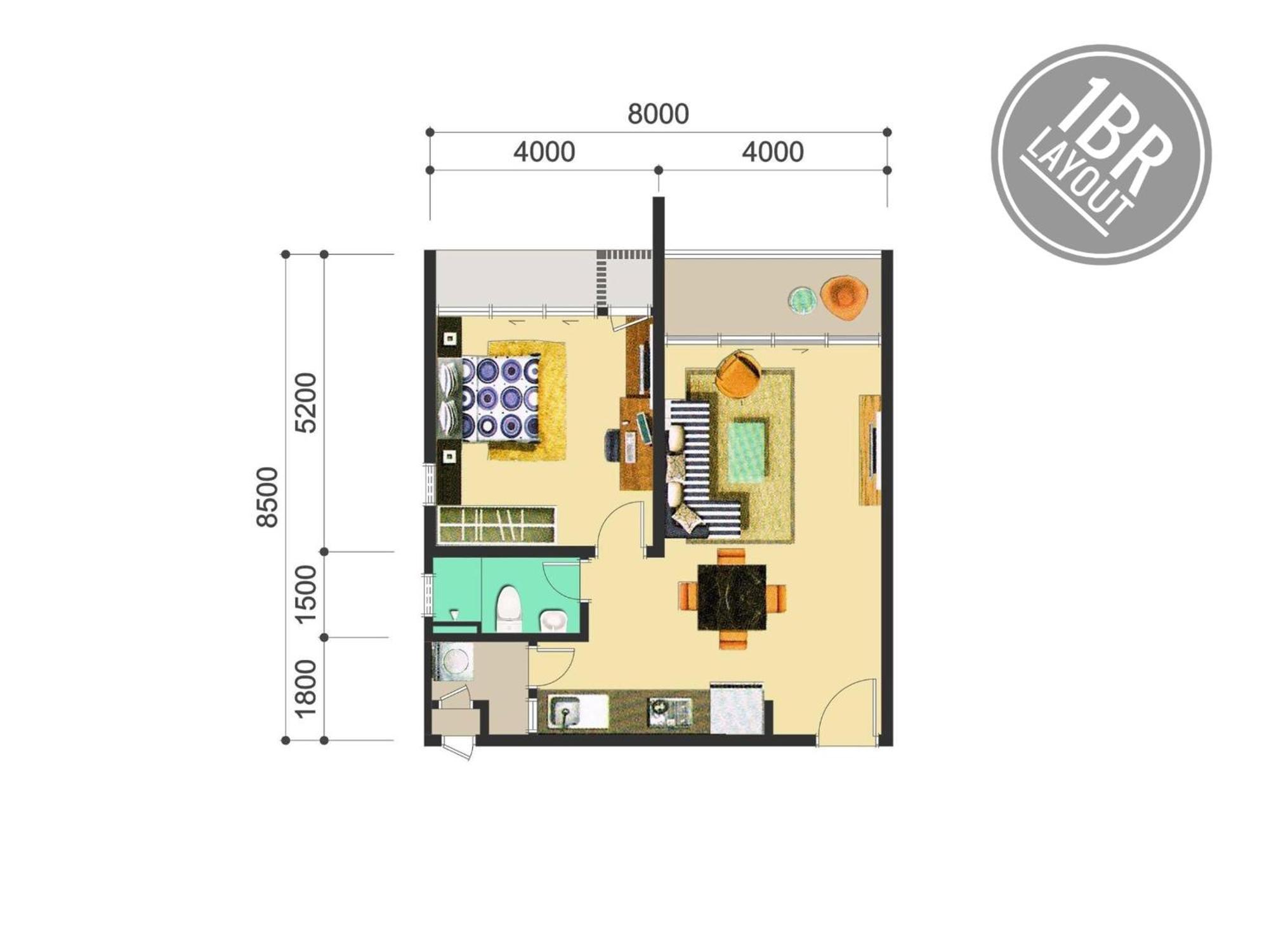 Apartment Jzstay - Atlantis Residences - 1br & 2br Malacca